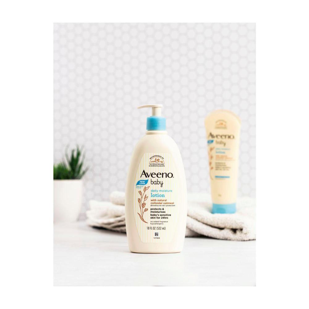 Aveeno Baby Daily Moisturising Fragrance Free Sensitive Moisturising Lotion - 532mL