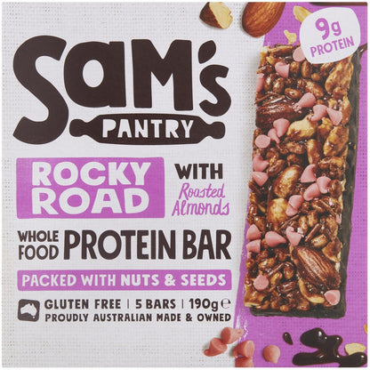 Sam's Pantry Rocky Road Protein Bar 5 pack