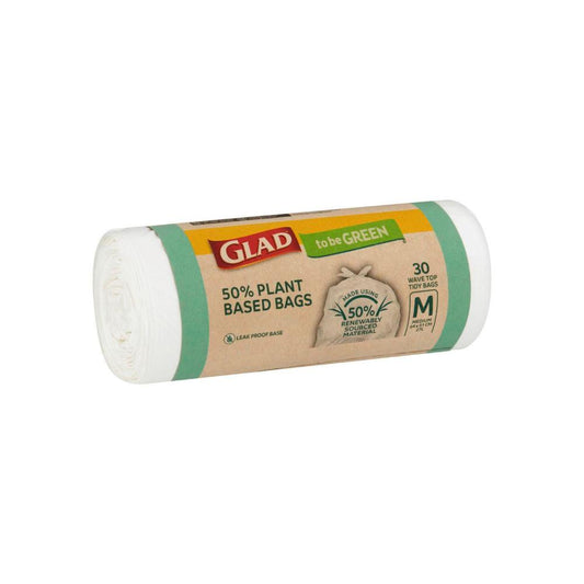 Glad To Be Green Plant Based Kitchen Bags Medium - 30 pack