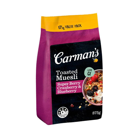 Carman's Super Berry Muesli - 875g