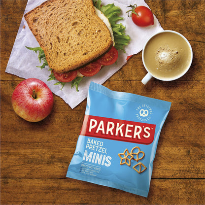 Parker's Mini Baked Pretzels Multipack 150g