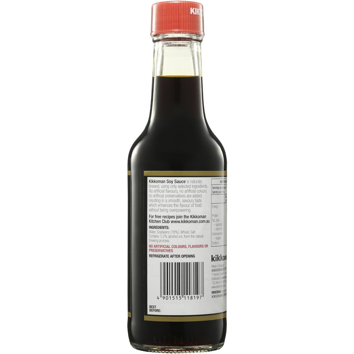 Kikkoman Soy Sauce Soy 250mL