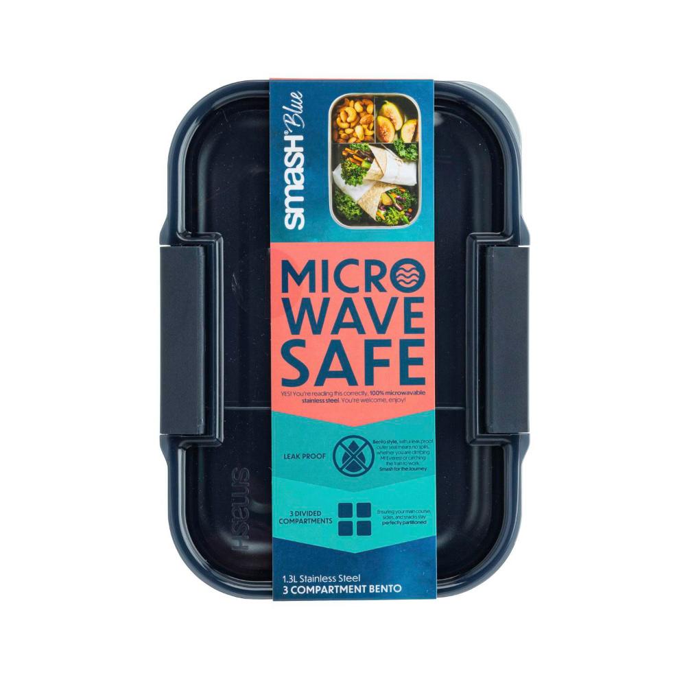 Smash Blue Stainless Steel Bento Box - 1 Each