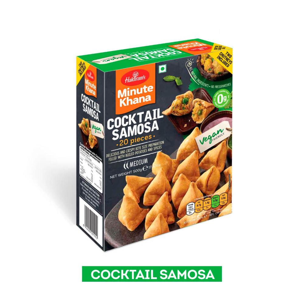 Haldirams Cocktail Samosa - 500g