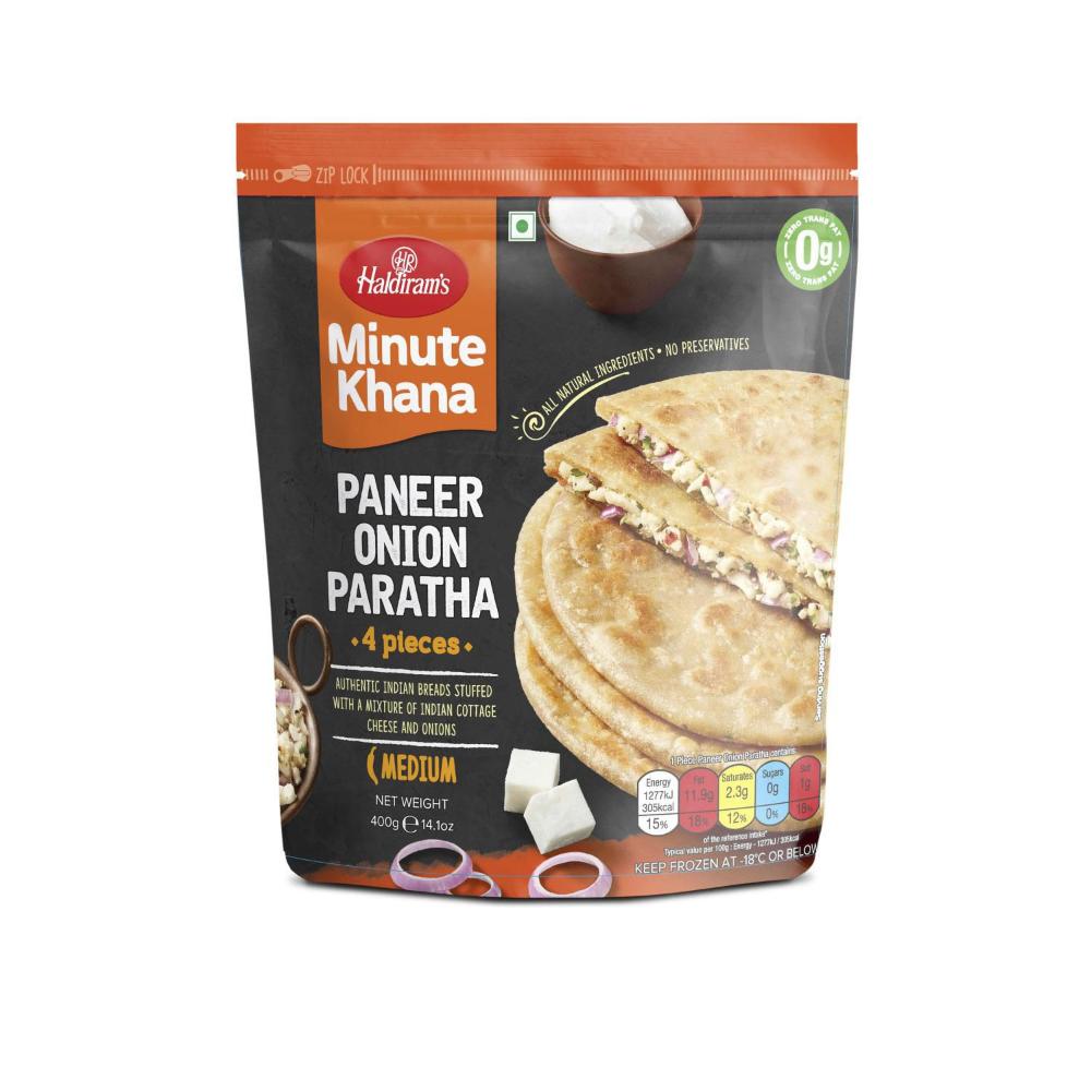 Haldirams Paneer Onion Paratha - 400g