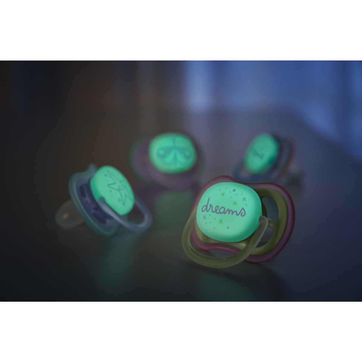 Avent Night Time Soother 6-18m 2 Pack