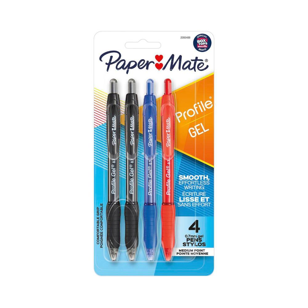 Paper Mate Profile Gel Pen Assortment - 4 pack