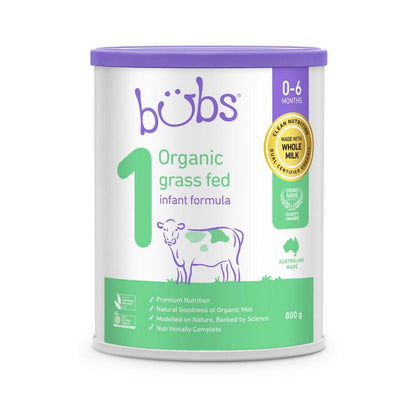 Bubs Organic Grass Fed Formula Stage 1 - 800g