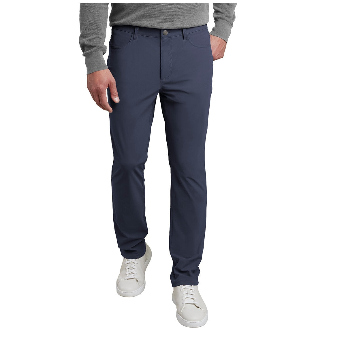 Kirkland Signature Men's Commuter Pant Blue, Comfortable, Durable, Stretch Fabric
