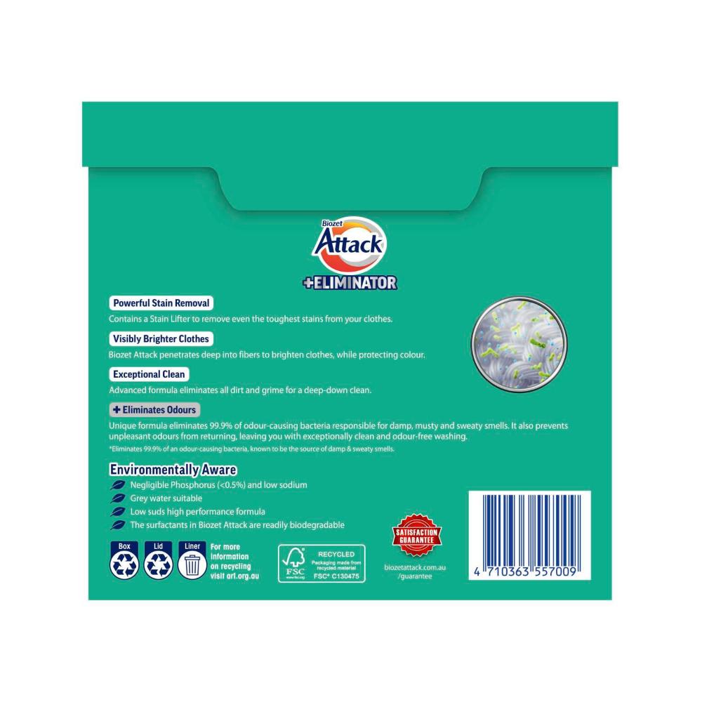 Biozet Attack Powder Plus Eliminator - 2kg