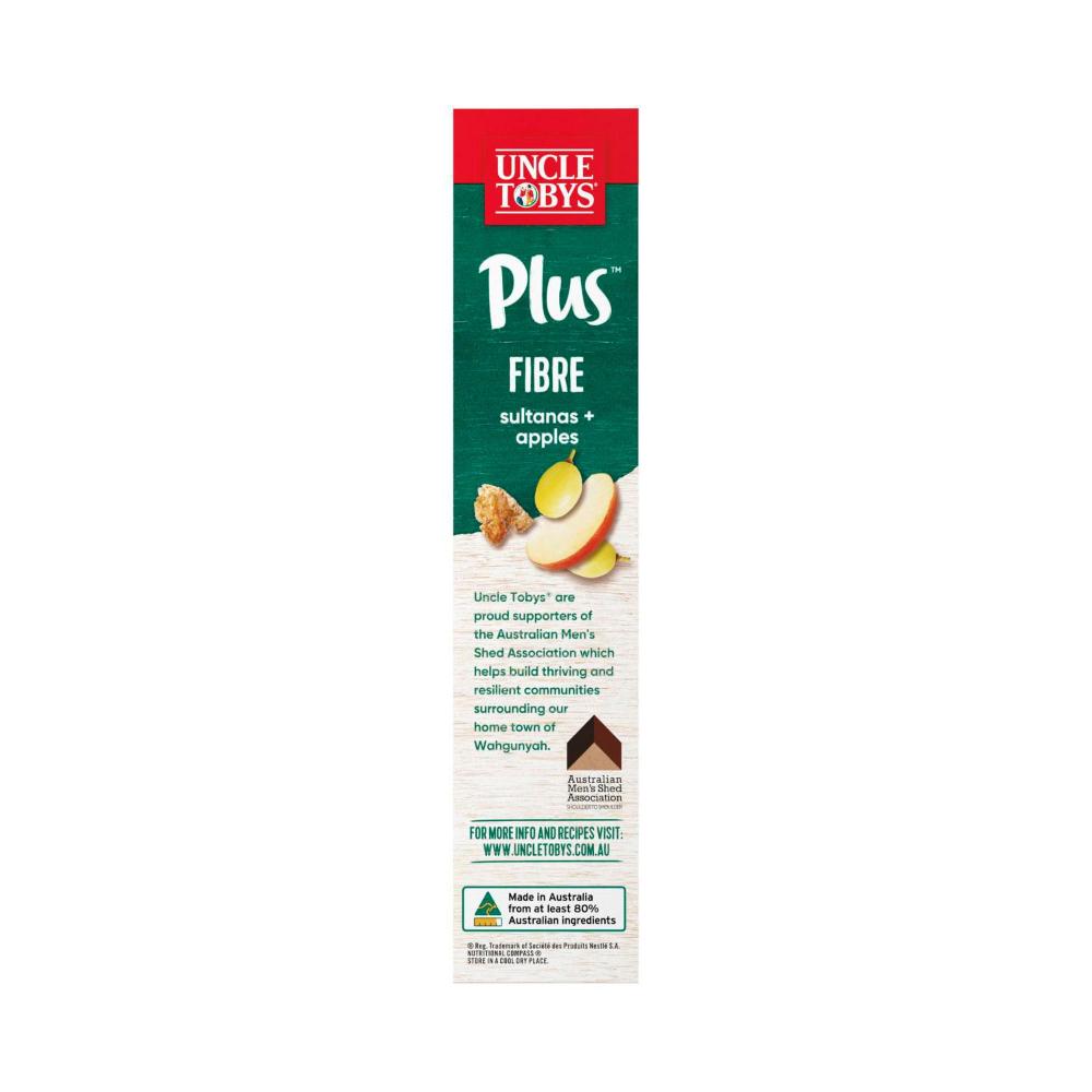Uncle Tobys Plus Fibre Breakfast Cereal - 430g