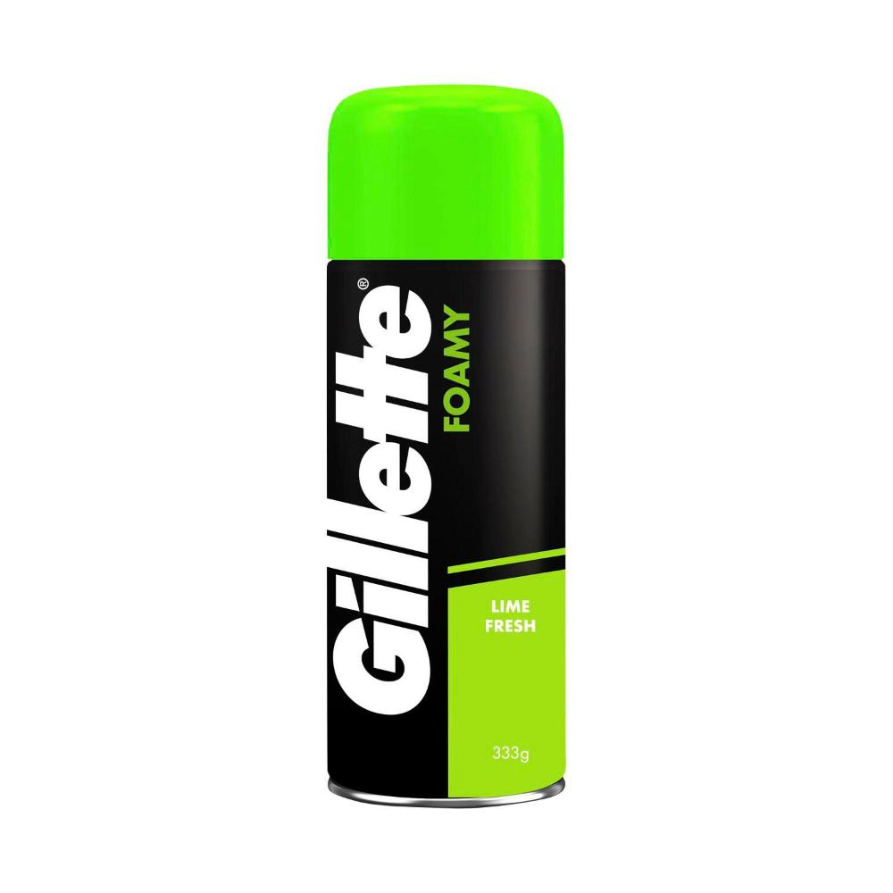 Gillette Shaving Foam Lime Fresh Value Pack - 333g