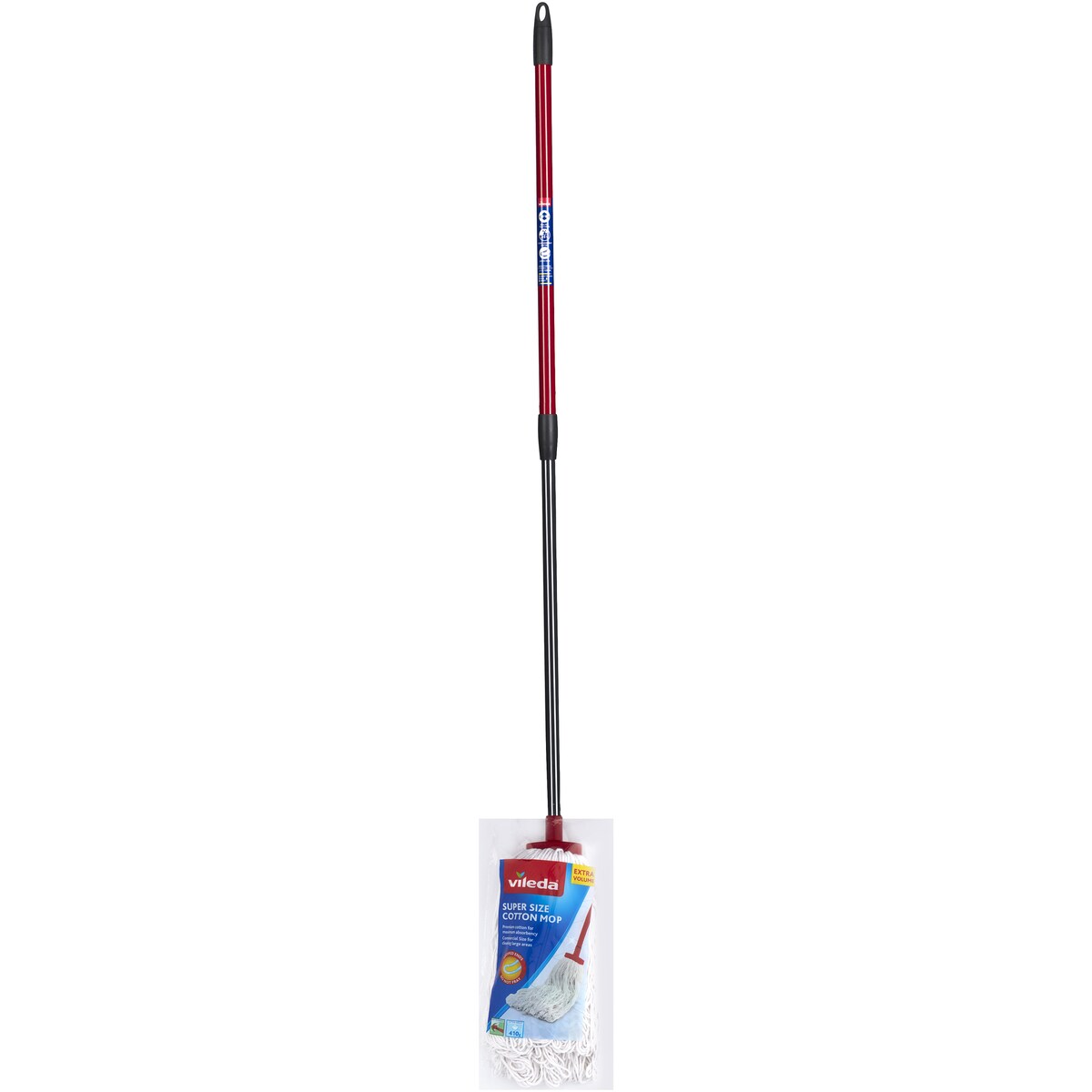 Vileda Supersized Cotton Mop with Telescopic Handle each