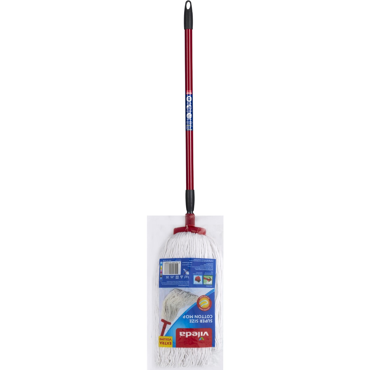 Vileda Supersized Cotton Mop with Telescopic Handle each