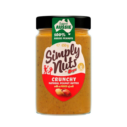 Bega Simply Nuts Crunchy Peanut Butter - 650g