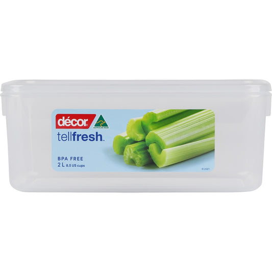 Decor Tellfresh Container, Oblong 2l