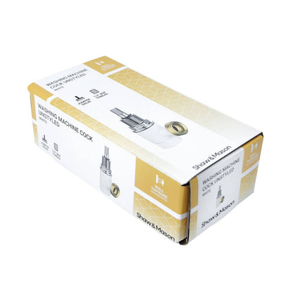 Shaw Mason Washing Machine Stop - White