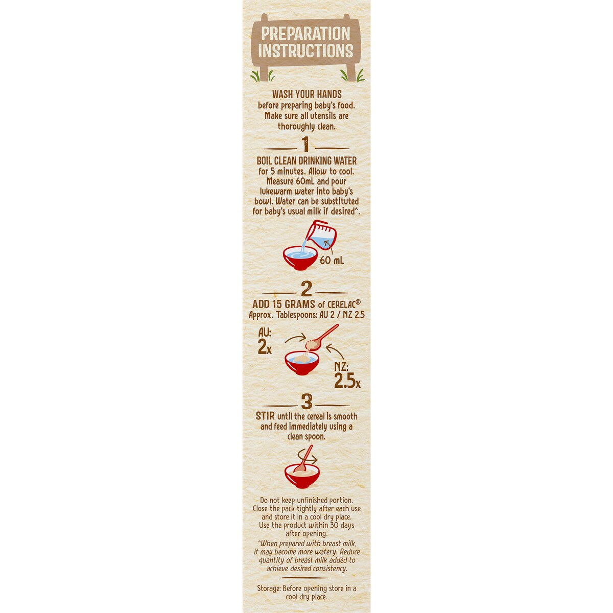 Nestle Cerelac Baby Rice Cereal From 4 Months 200g