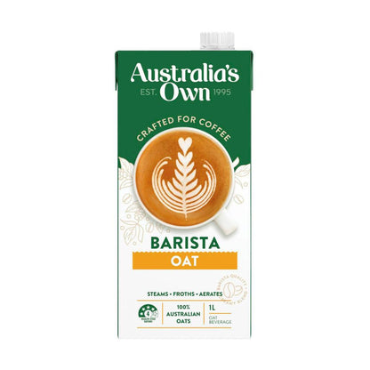 Australias Own Barista Oat Milk - 1L