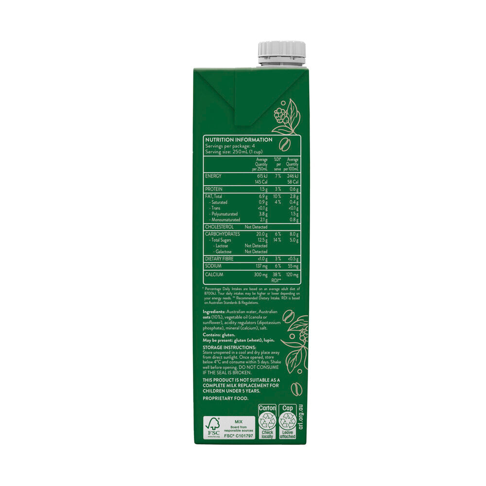 Australias Own Barista Oat Milk - 1L