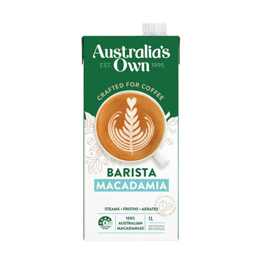 Australias Own Barista Macadamia Milk - 1L
