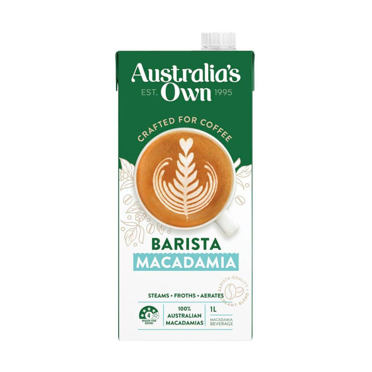 Australias Own Barista Macadamia Milk - 1L