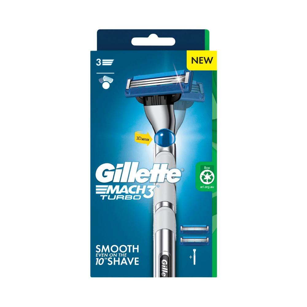 Gillette Mach3 3d Turbo Razor - 1 each