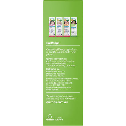 Quitnits Head Lice Treatment Complete Kit Each
