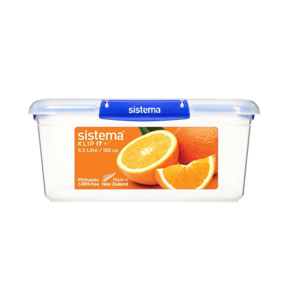 Sistema Klip It Plus Square Container 5.5l - 1 each