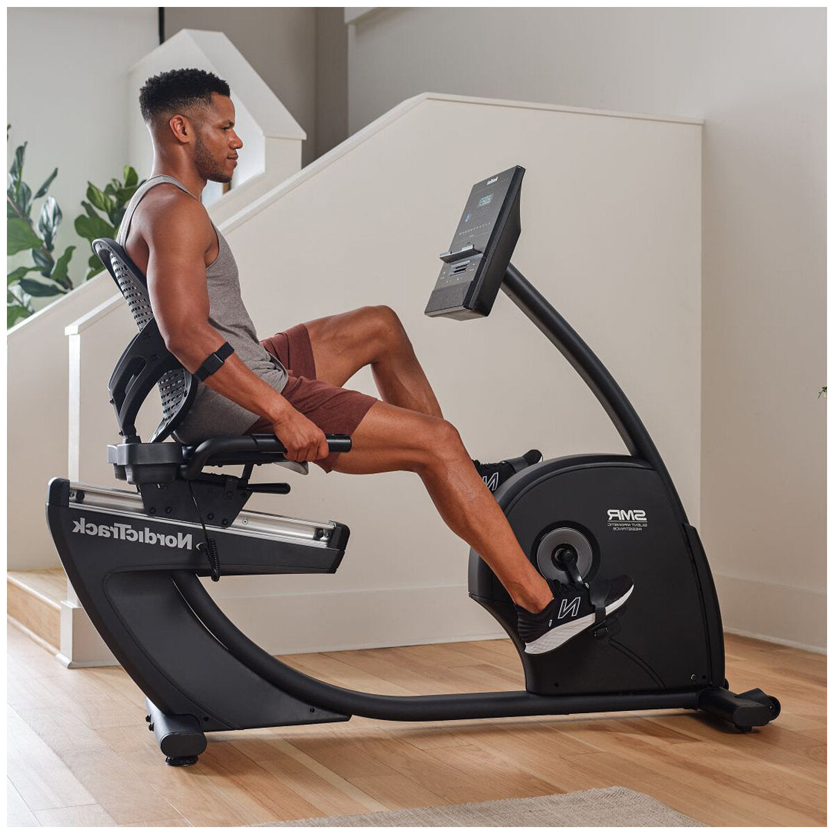 Nordictrack Gx Le Recumbent Bike with Ifit Flywheel Black 11kg