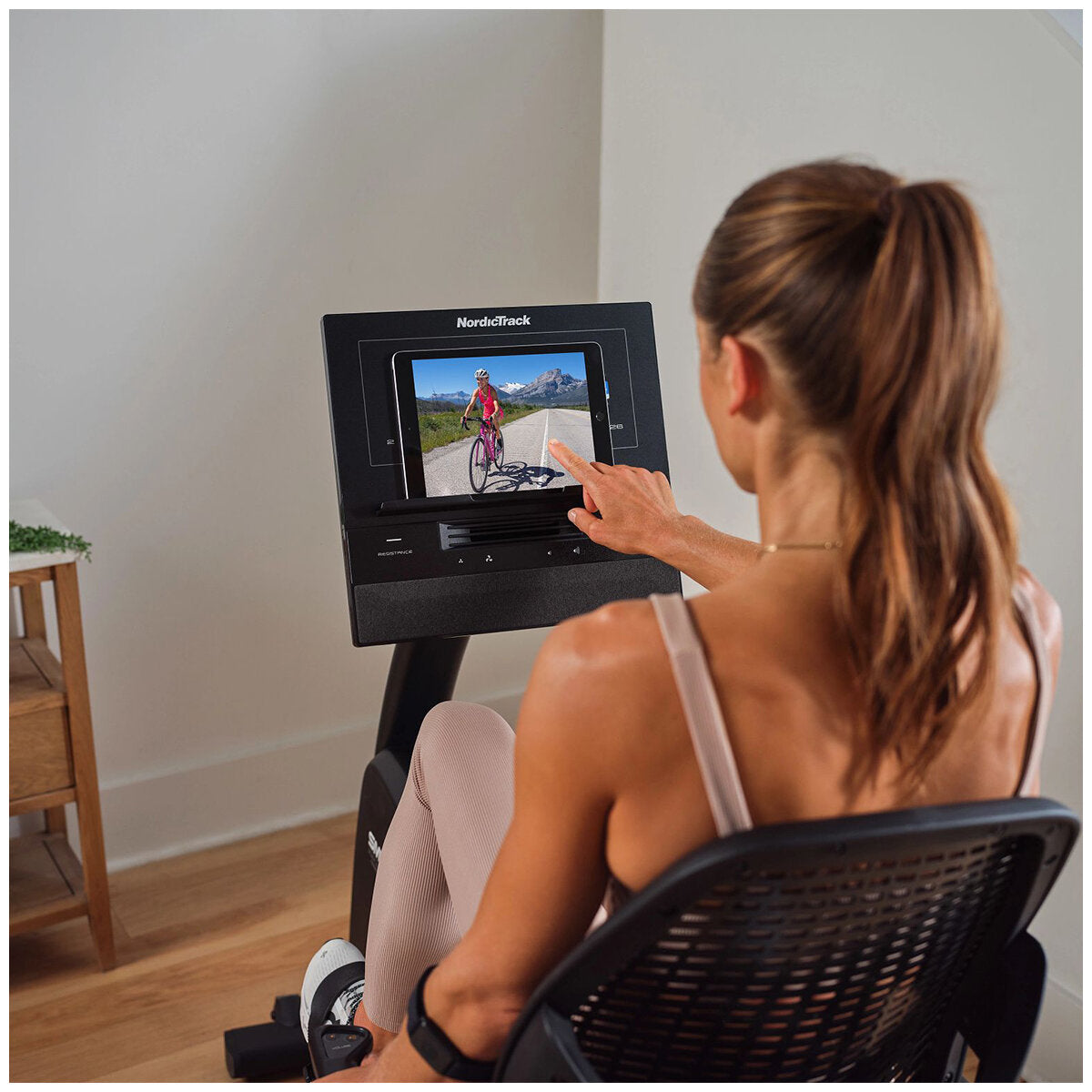 Nordictrack Gx Le Recumbent Bike with Ifit Flywheel Black 11kg
