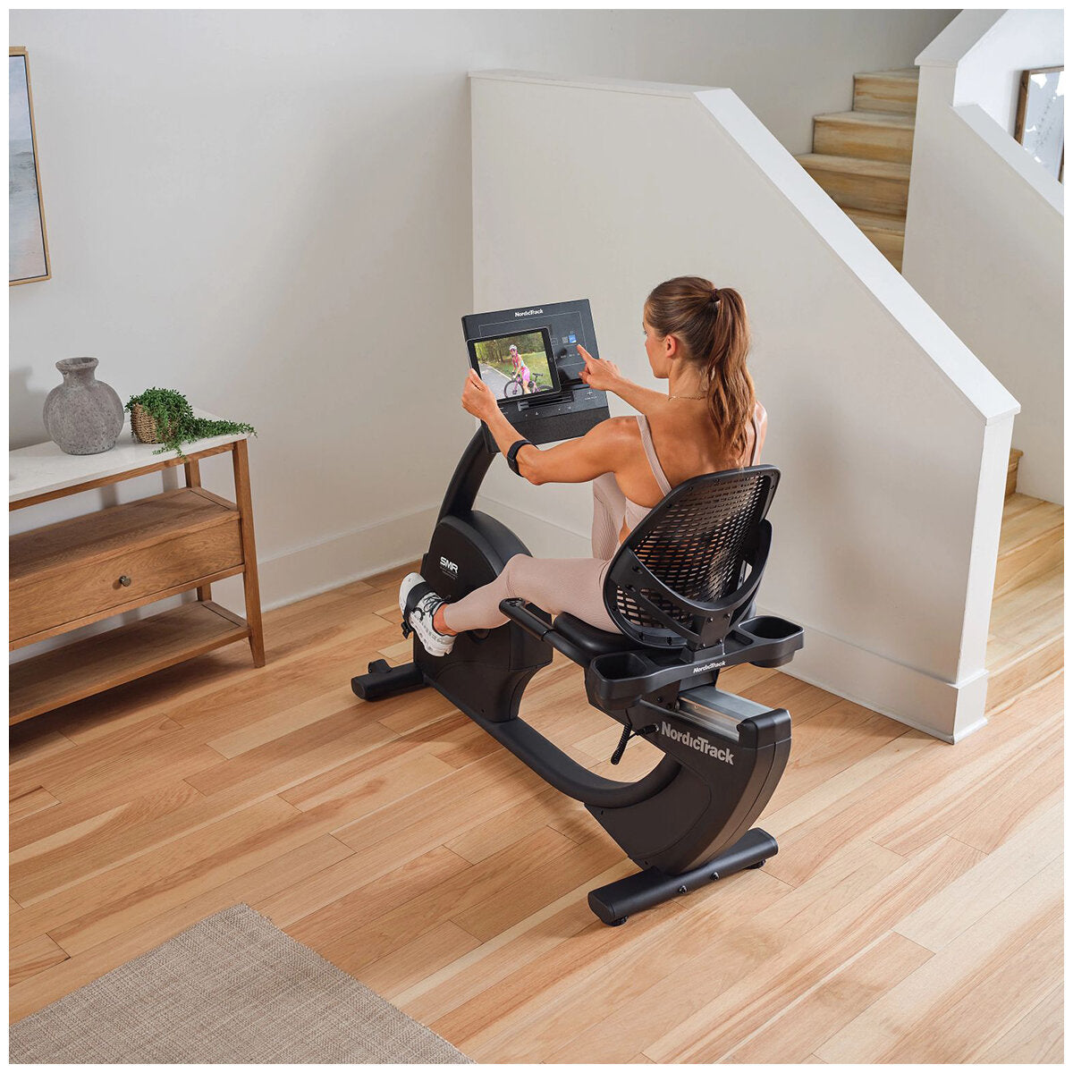 Nordictrack Gx Le Recumbent Bike with Ifit Flywheel Black 11kg