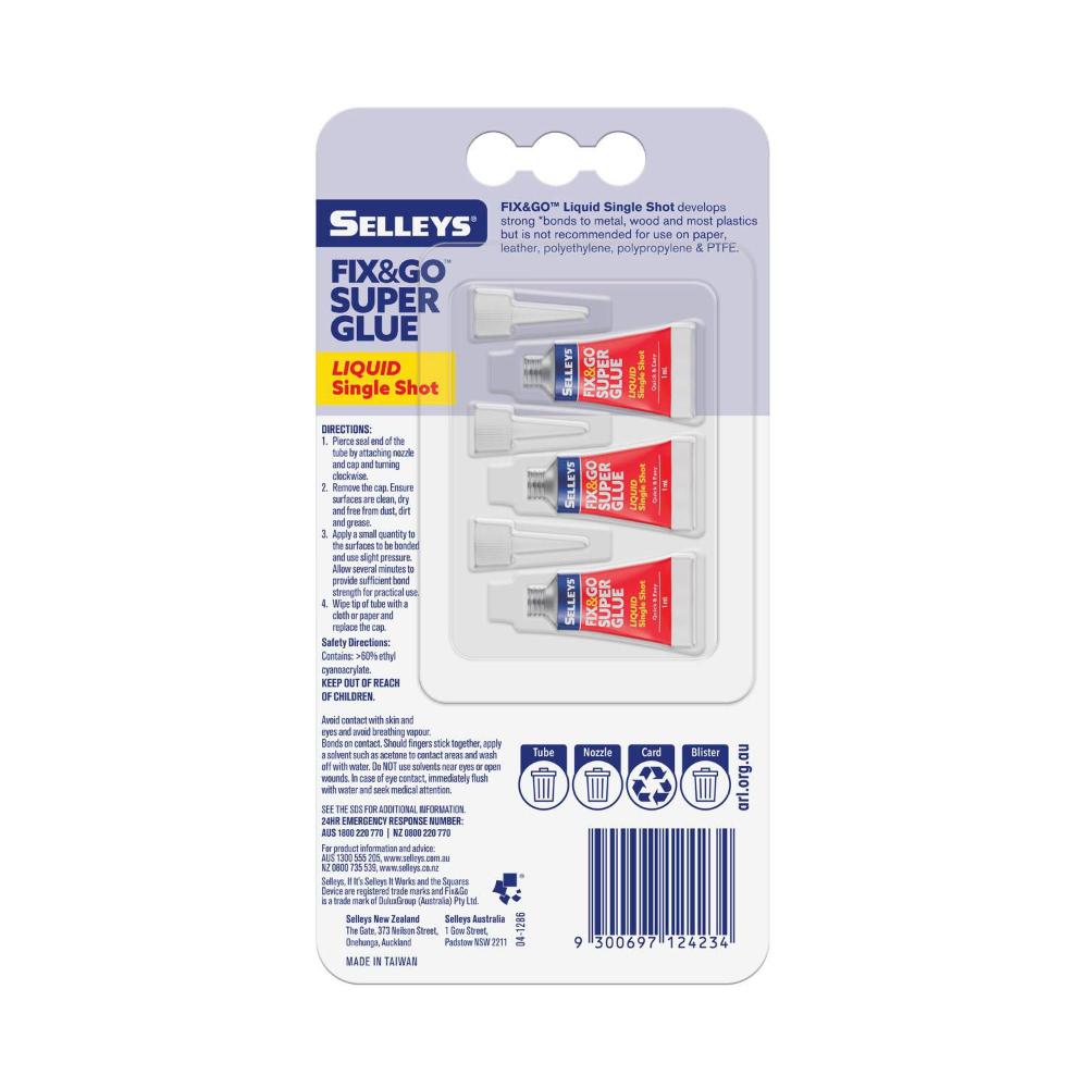 Fix & Go Tripple Pack - 3 Pack