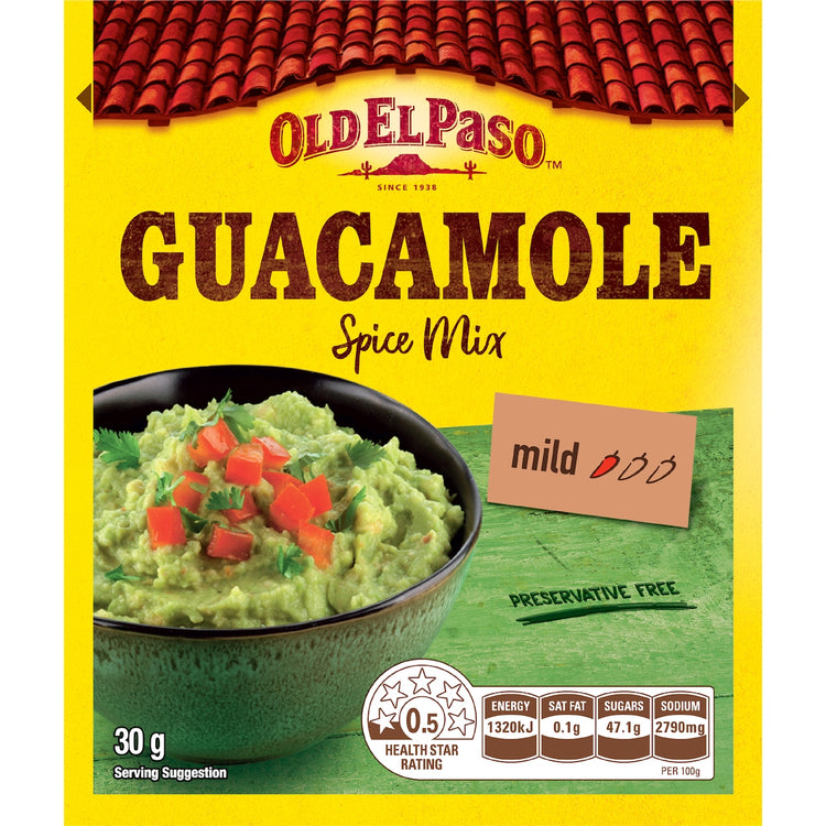 Old El Paso Guacamole Spice Mix Spice Mix 30g