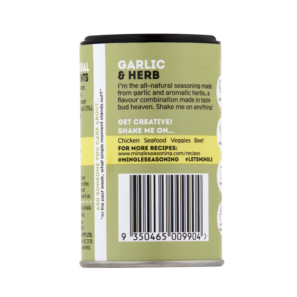 Mingle Garlic And Herb Seasoning - 50g