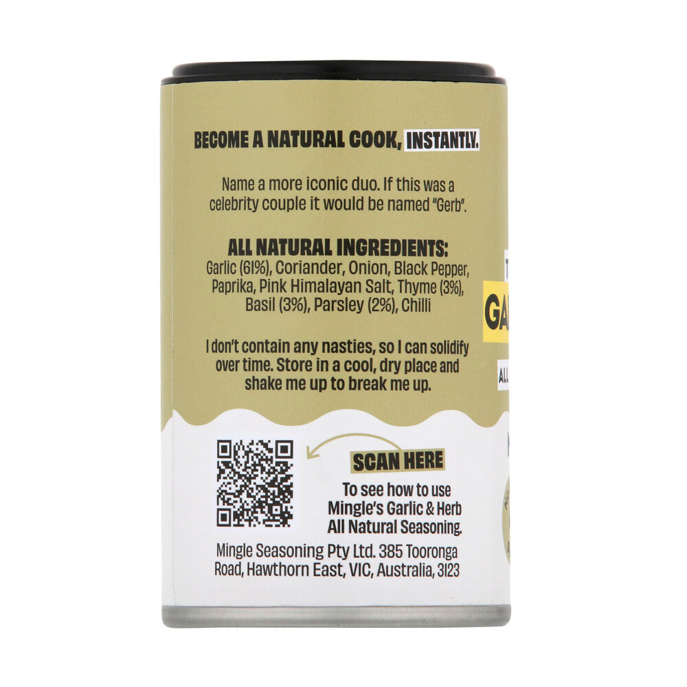 Mingle Garlic And Herb Seasoning - 50g