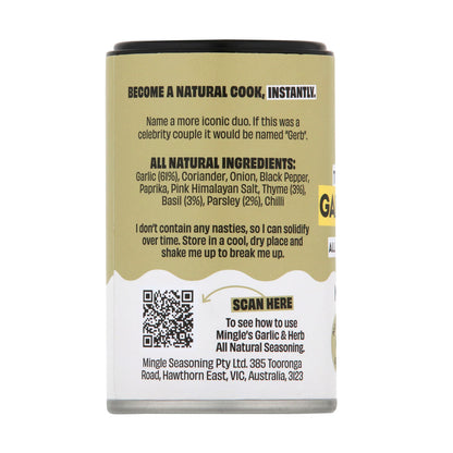 Mingle Garlic And Herb Seasoning - 50g