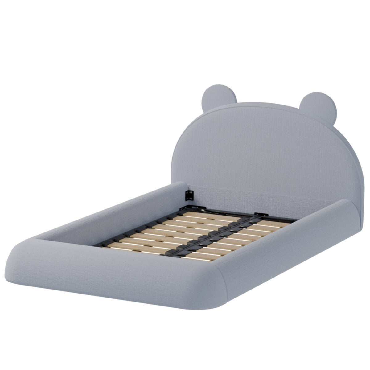 Aesthetik Kids King Single Upholstered Bed AK642524Z Grey