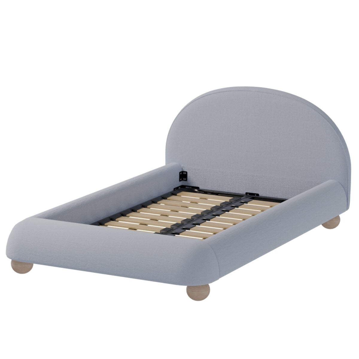 Aesthetik Kids King Single Upholstered Bed AK642524Z Grey