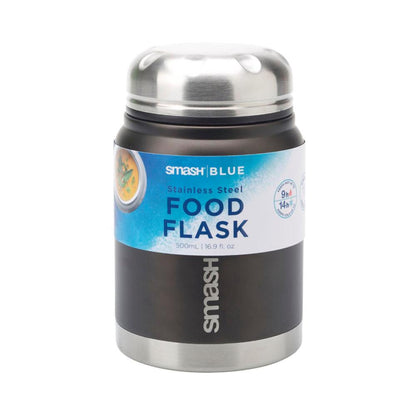 Smash Blue Stainless Steel Food Flask 500ml - 1 each