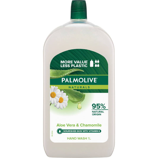 Palmolive Hand Wash Aloe Vera Value Refill 1l