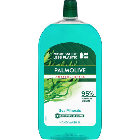 Palmolive Liquid Hand Wash Soap Sea Minerals Refill 1l