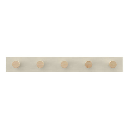 Mode Timber Hook Rack - 5 Hooks - 600mm - Beige