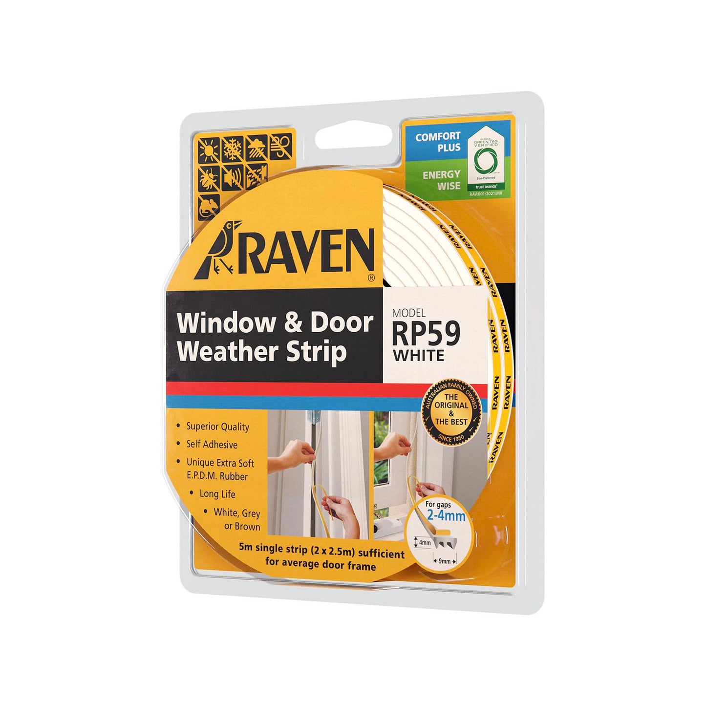 Raven Weather Strip - 5000mm