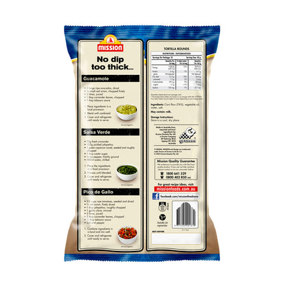 Mission Deli Style Tortilla Rounds - 500g