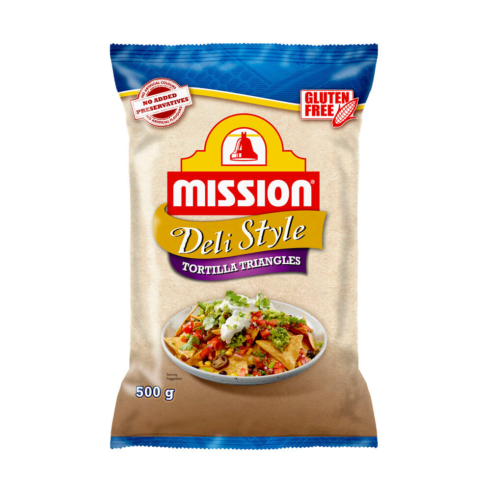 Mission Deli Style Tortilla Triangles - 500g