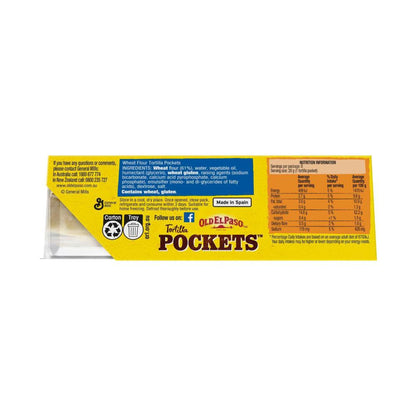 Old El Paso Tortilla Pockets 8 Pack - 223g