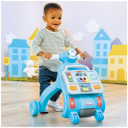 Little Tikes Learning Lane Activity Walker 659621 Blue Interactive