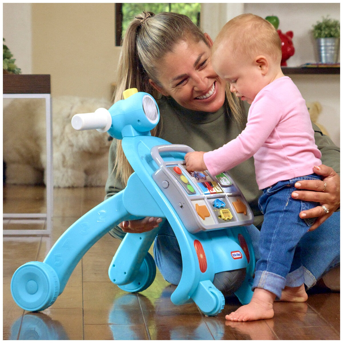 Little Tikes Learning Lane Activity Walker 659621 Blue Interactive