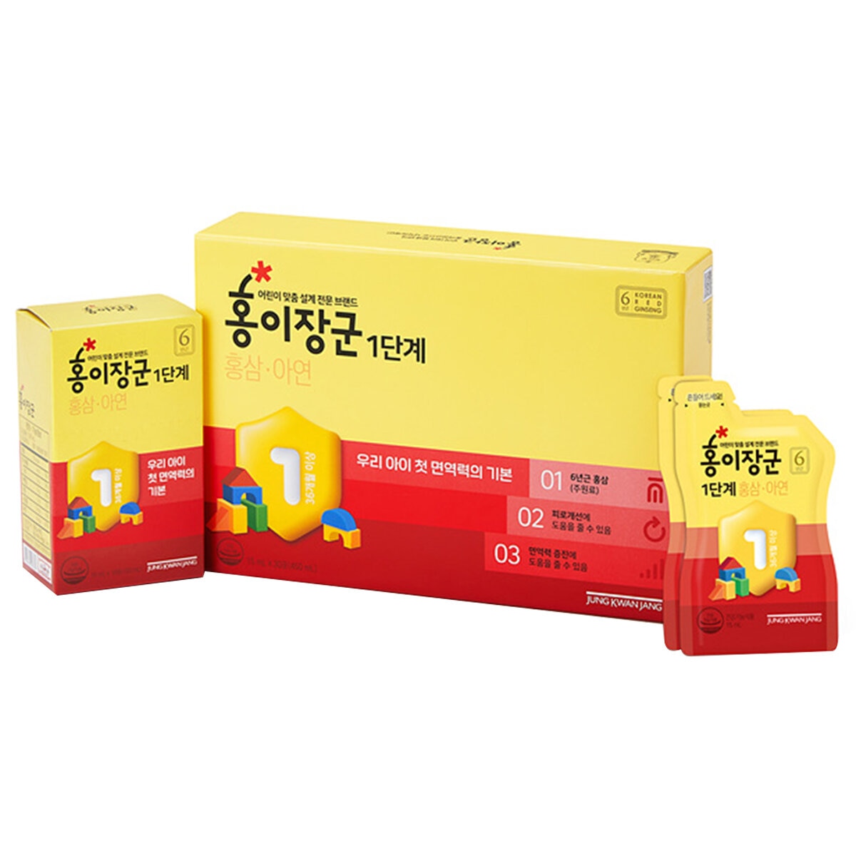 Jung Kwan Jang Kids Tonic Step 1 - 30 x 15ml Pouch
